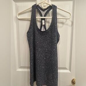 Lululemon Cool Racer Black Speckled Tank Top